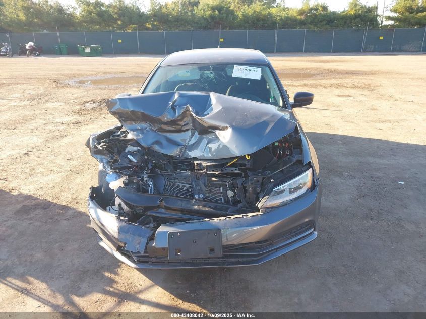 2016 Volkswagen Jetta 1.4T S VIN: 3VW267AJXGM264757 Lot: 43408042