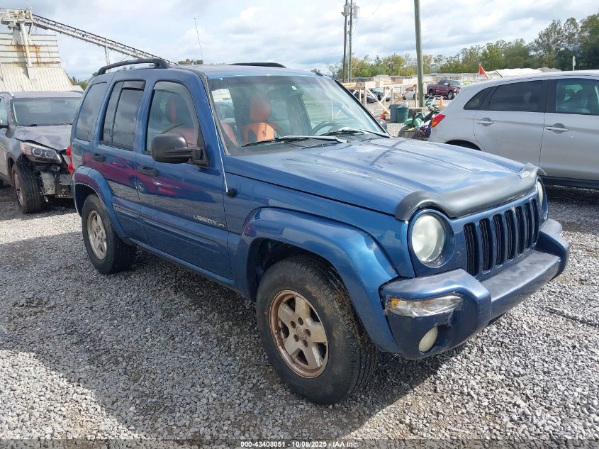 2003 Jeep Liberty Limited Edition VIN: 1J4GL58K63W557337 Lot: 43408051