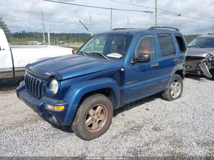 2003 Jeep Liberty Limited Edition VIN: 1J4GL58K63W557337 Lot: 43408051