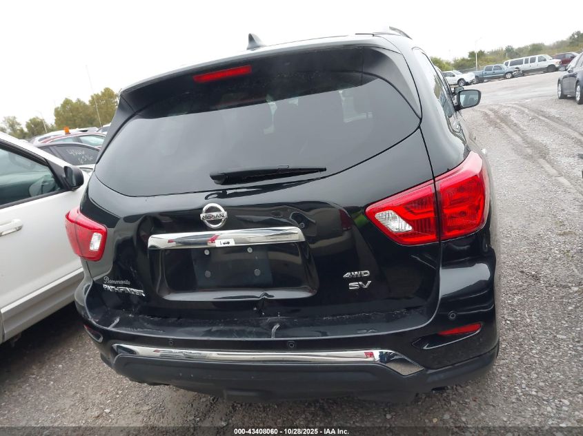 2020 Nissan Pathfinder Sv 4Wd VIN: 5N1DR2BMXLC611820 Lot: 43408060