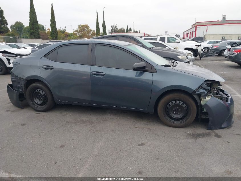 2014 Toyota Corolla Le VIN: 5YFBURHEXEP032646 Lot: 43408092