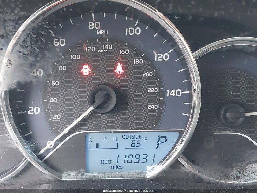 2014 Toyota Corolla Le VIN: 5YFBURHEXEP032646 Lot: 43408092