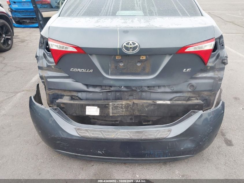 2014 Toyota Corolla Le VIN: 5YFBURHEXEP032646 Lot: 43408092