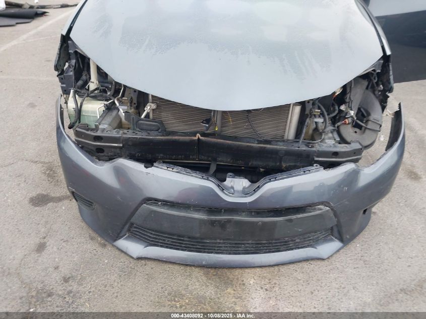 2014 Toyota Corolla Le VIN: 5YFBURHEXEP032646 Lot: 43408092