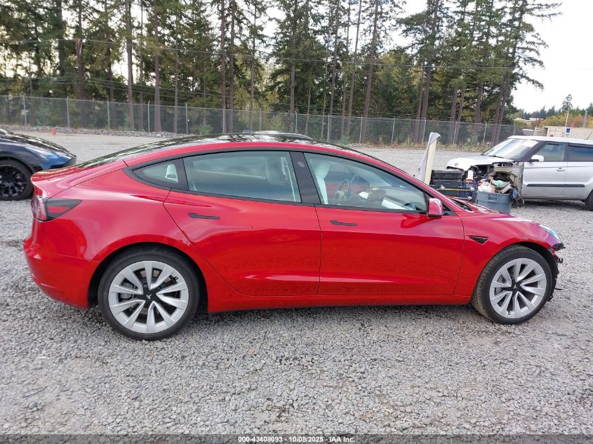 2023 Tesla Model 3 Rear-Wheel Drive VIN: 5YJ3E1EA1PF665426 Lot: 43408093