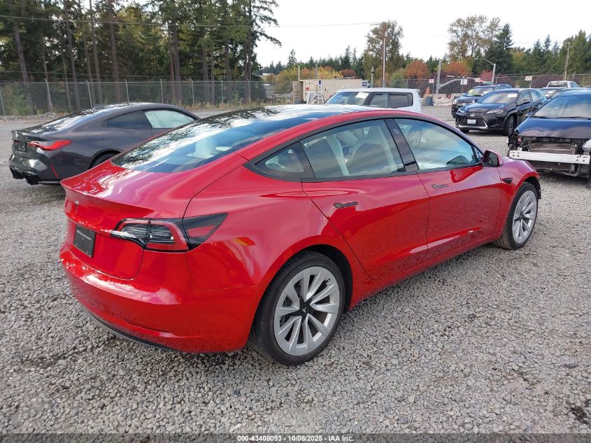 2023 Tesla Model 3 Rear-Wheel Drive VIN: 5YJ3E1EA1PF665426 Lot: 43408093