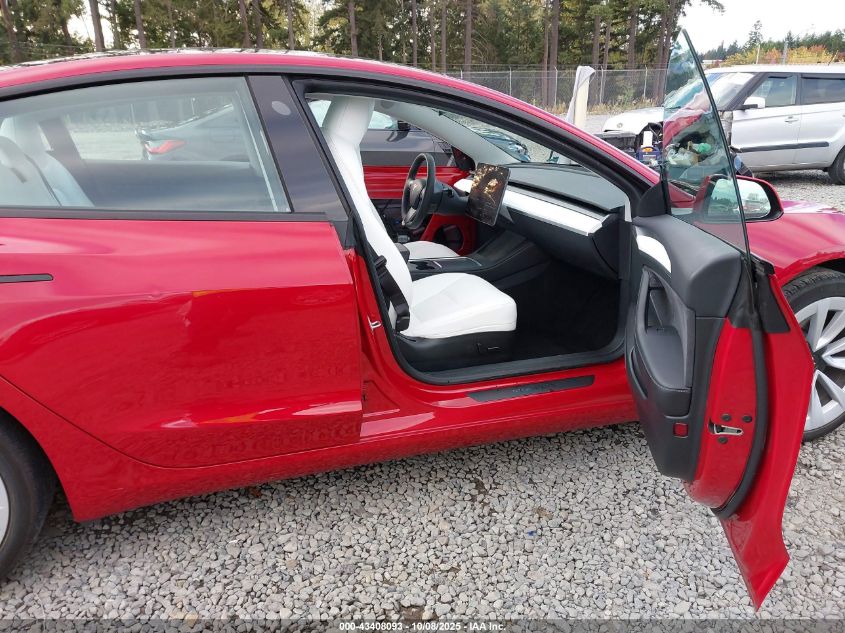 2023 Tesla Model 3 Rear-Wheel Drive VIN: 5YJ3E1EA1PF665426 Lot: 43408093