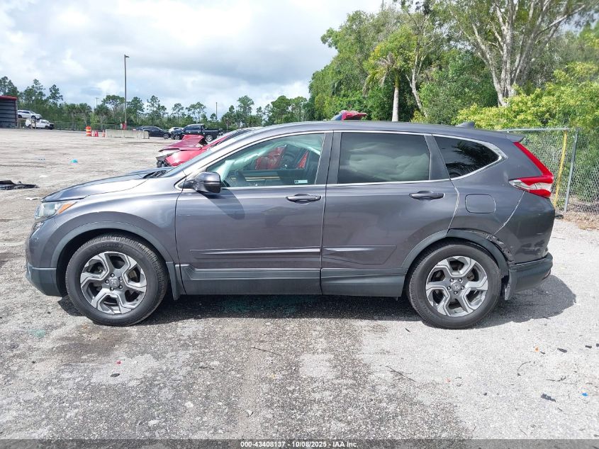 2019 Honda Cr-V Ex-L VIN: 5J6RW1H83KA018988 Lot: 43408137