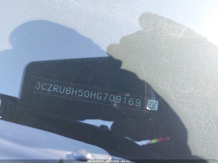 2017 HONDA HR-V EX 3CZRU6H50HG709169