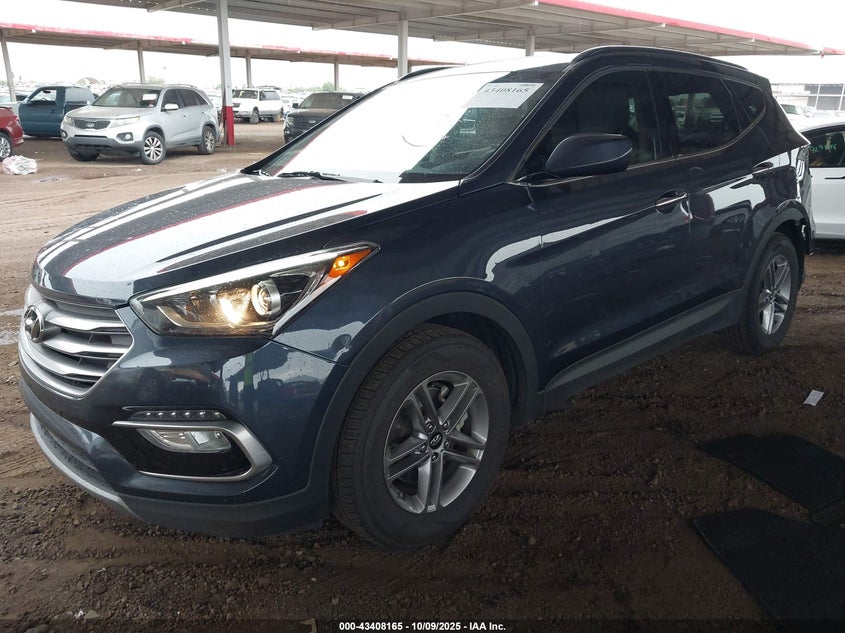 5NMZU3LB1HH007013 2017 HYUNDAI SANTA FE photo no. 2