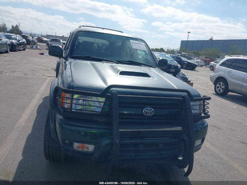 2000 Toyota 4Runner Sr5 V6 VIN: JT3HN86R2Y0316220 Lot: 43408166