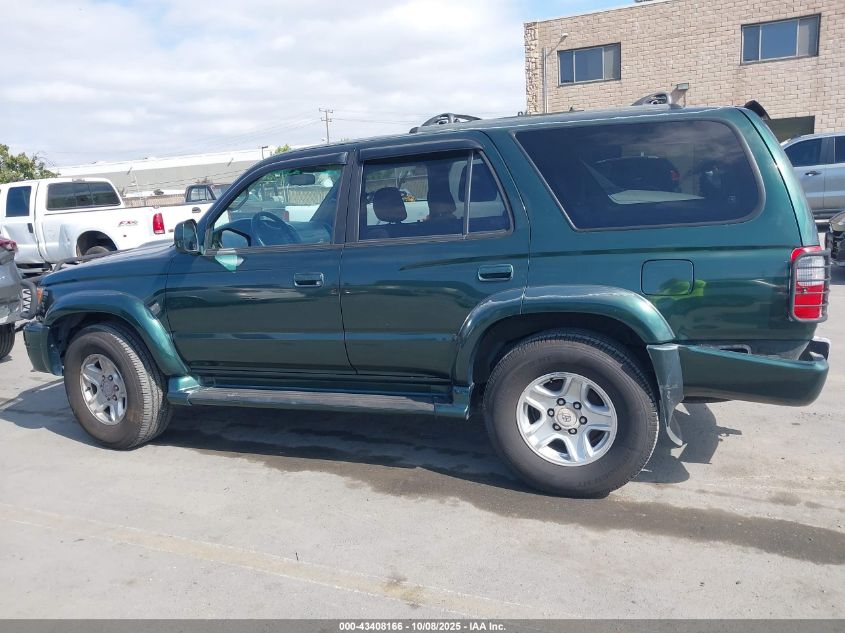 2000 Toyota 4Runner Sr5 V6 VIN: JT3HN86R2Y0316220 Lot: 43408166