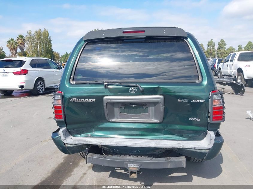 2000 Toyota 4Runner Sr5 V6 VIN: JT3HN86R2Y0316220 Lot: 43408166