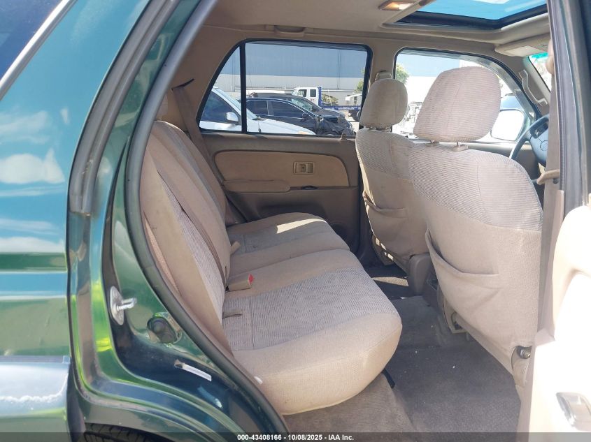 2000 Toyota 4Runner Sr5 V6 VIN: JT3HN86R2Y0316220 Lot: 43408166