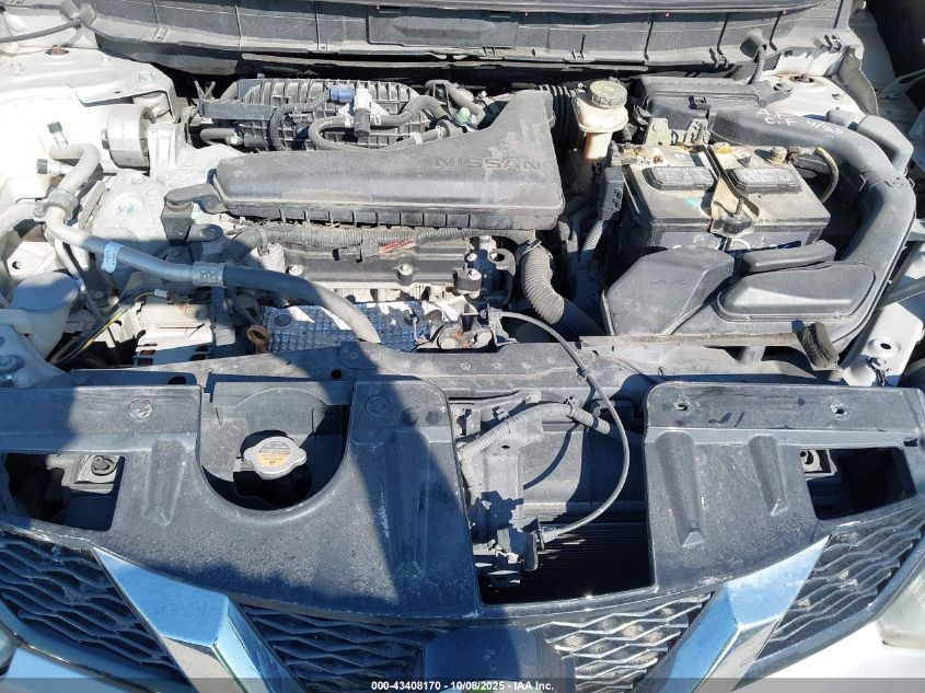 2016 Nissan Rogue Sv VIN: KNMAT2MT4GP623702 Lot: 43408170