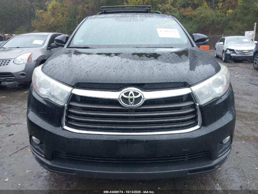 2016 Toyota Highlander Le Plus V6 VIN: 5TDBKRFH9GS280061 Lot: 43408174