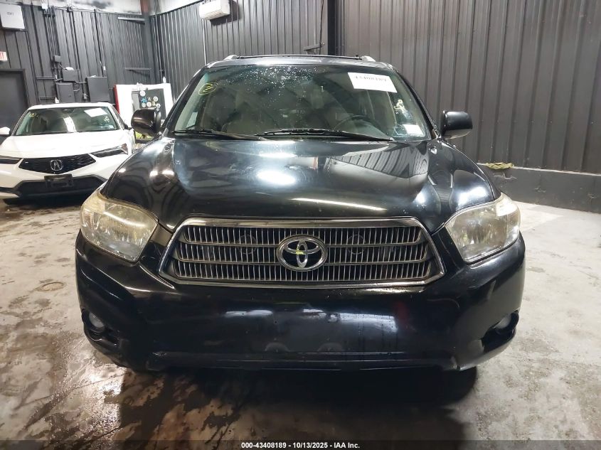2008 Toyota Highlander Hybrid Limited VIN: JTEEW44A382006580 Lot: 43408189