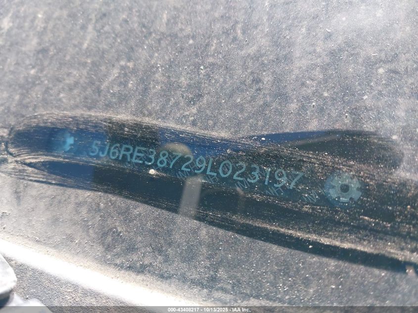 2009 Honda Cr-V Ex-L VIN: 5J6RE38729L023197 Lot: 43408217