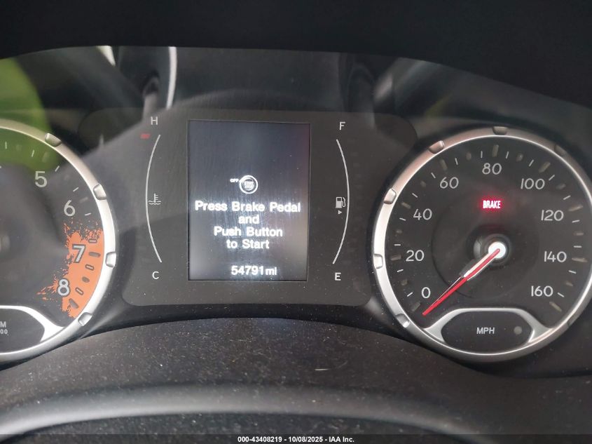 2018 Jeep Renegade Latitude 4X4 VIN: ZACCJBBB7JPJ30032 Lot: 43408219