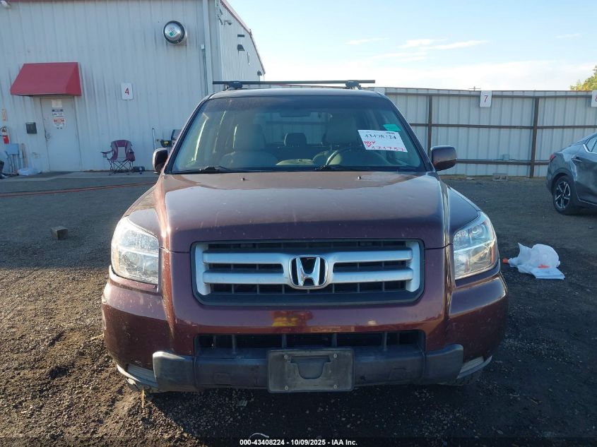 2008 Honda Pilot Vp VIN: 5FNYF18288B010804 Lot: 43408224