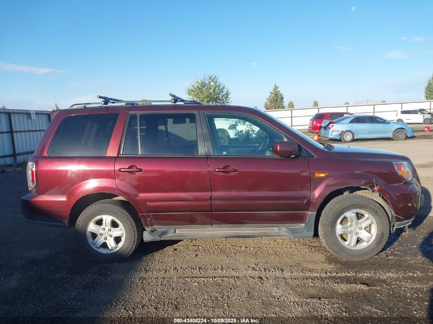 2008 Honda Pilot Vp VIN: 5FNYF18288B010804 Lot: 43408224