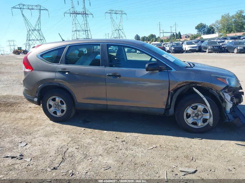 2012 Honda Cr-V Lx VIN: 5J6RM4H39CL062463 Lot: 43408227