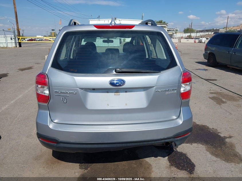 2016 SUBARU FORESTER 2.5I JF2SJABC7GH453550