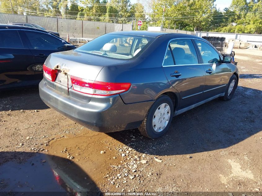 2004 Honda Accord 2.4 Lx VIN: 1HGCM56404A108337 Lot: 43408231