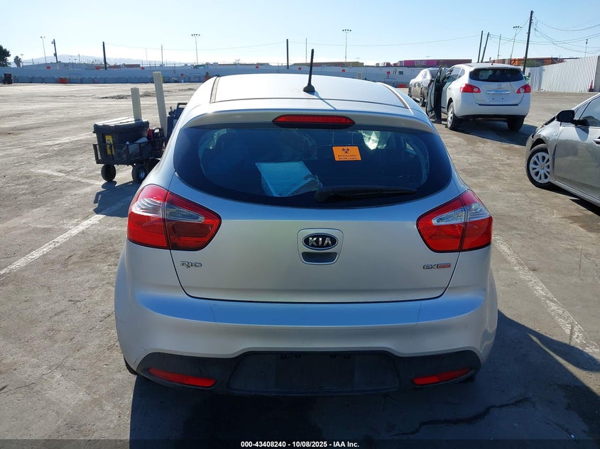 2013 Kia Rio Ex VIN: KNADN5A30D6104867 Lot: 43408240