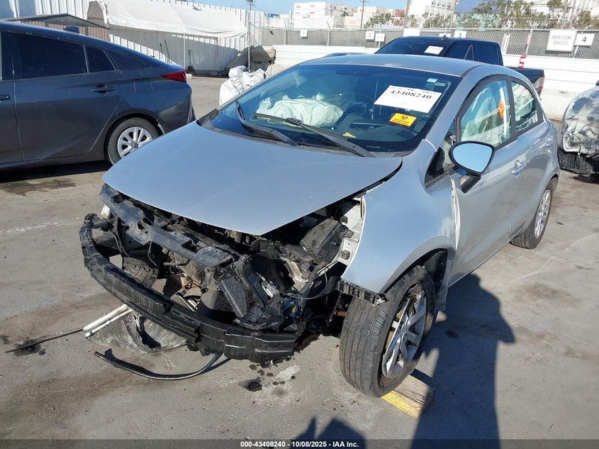 2013 Kia Rio Ex VIN: KNADN5A30D6104867 Lot: 43408240