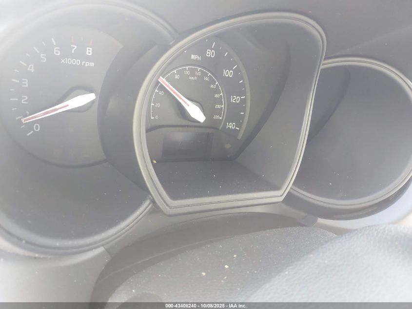 2013 Kia Rio Ex VIN: KNADN5A30D6104867 Lot: 43408240