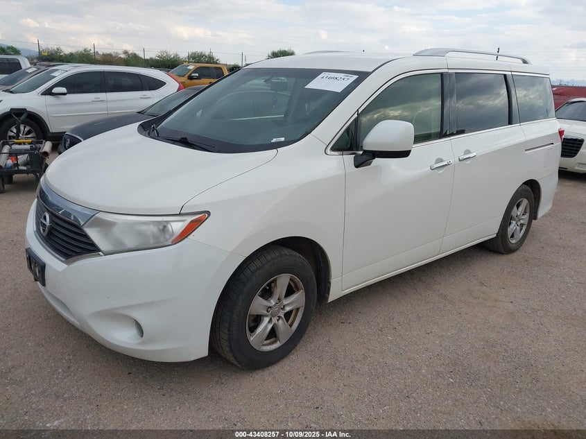 2016 NISSAN QUEST PLATINUM/S/SL/SV - JN8AE2KPXG9154902