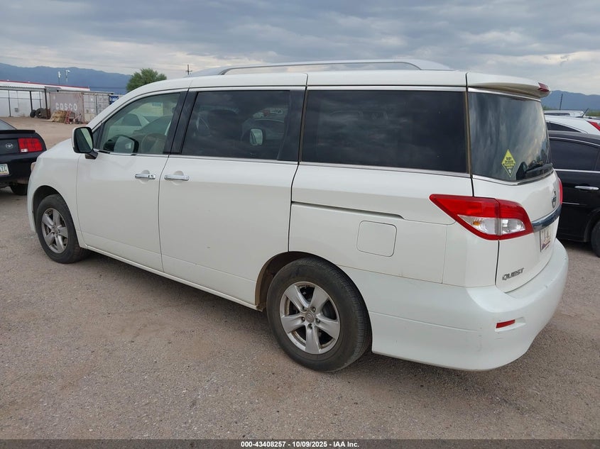 2016 NISSAN QUEST PLATINUM/S/SL/SV - JN8AE2KPXG9154902