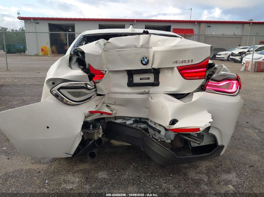 2019 BMW 430I VIN: WBA4W3C51KAF93003 Lot: 43408296