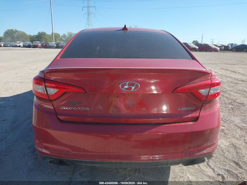 2017 Hyundai Sonata Limited VIN: 5NPE34AF6HH445042 Lot: 43408306