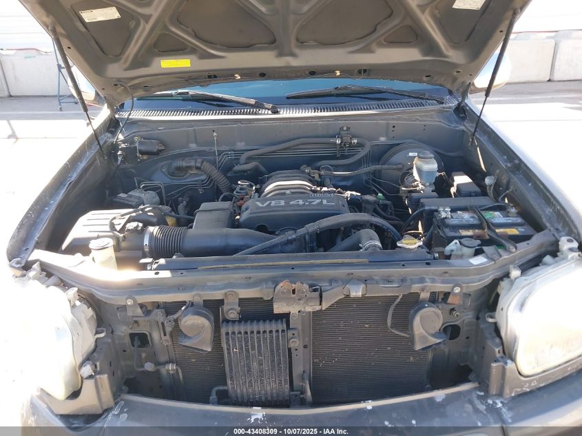 2005 Toyota Tundra Sr5 V8 VIN: 5TBET34115S489765 Lot: 43408309