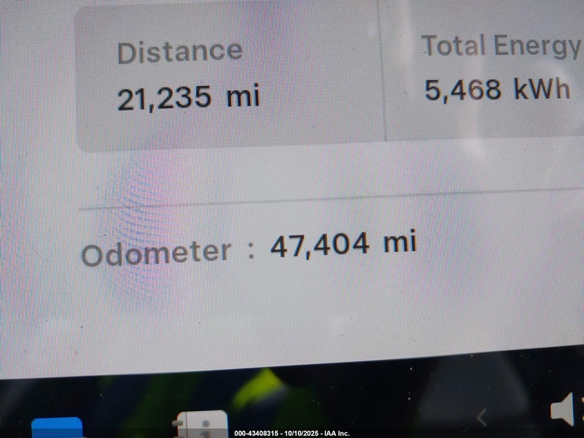 2021 Tesla Model Y Long Range Dual Motor All-Wheel Drive VIN: 5YJYGDEE8MF199767 Lot: 43408315