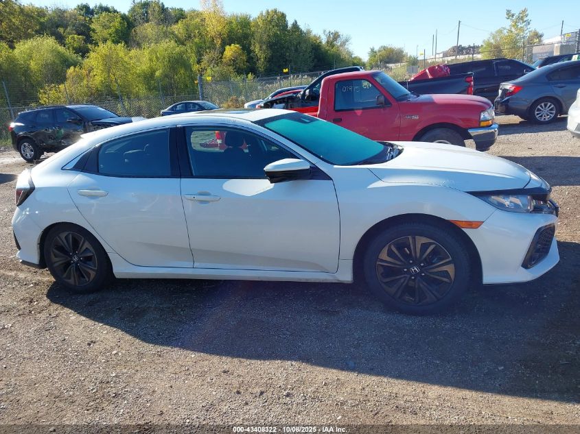 2019 Honda Civic Ex VIN: SHHFK7H63KU226980 Lot: 43408322