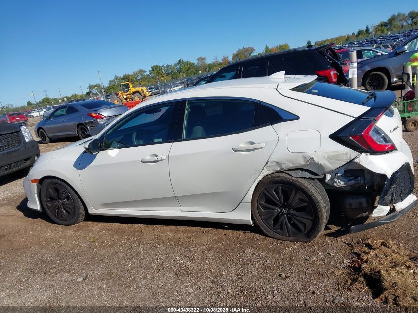 2019 Honda Civic Ex VIN: SHHFK7H63KU226980 Lot: 43408322