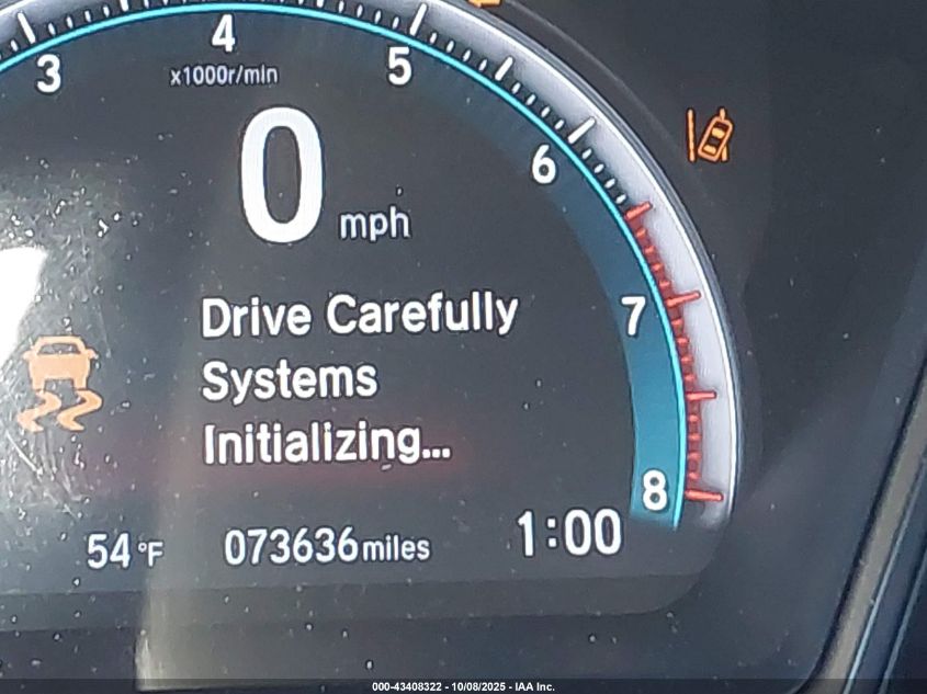 2019 Honda Civic Ex VIN: SHHFK7H63KU226980 Lot: 43408322