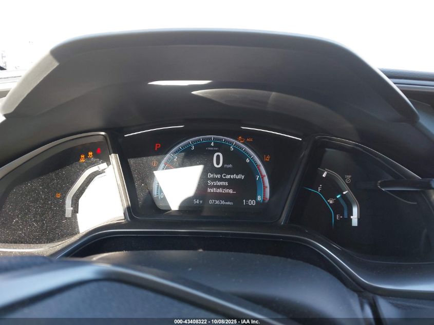 2019 Honda Civic Ex VIN: SHHFK7H63KU226980 Lot: 43408322