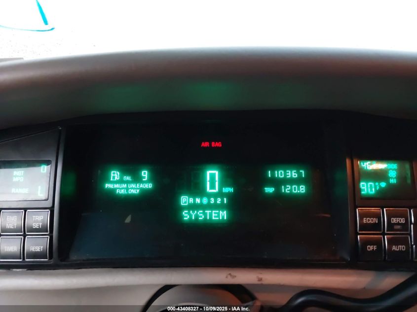 1995 Cadillac Deville VIN: 1G6KD52B5SU289366 Lot: 43408327