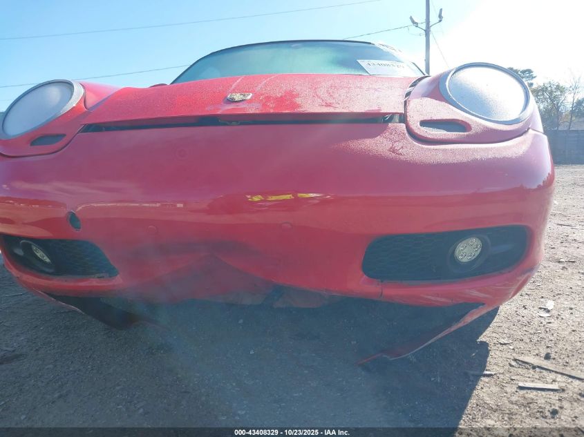 1998 Porsche Boxster VIN: WP0CA2980WU623456 Lot: 43408329