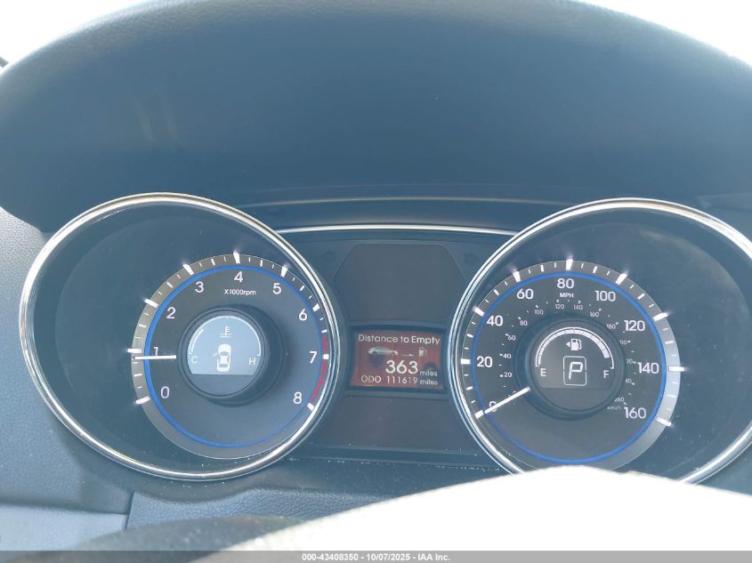 2013 Hyundai Sonata Gls VIN: 5NPEB4AC9DH788172 Lot: 43408350