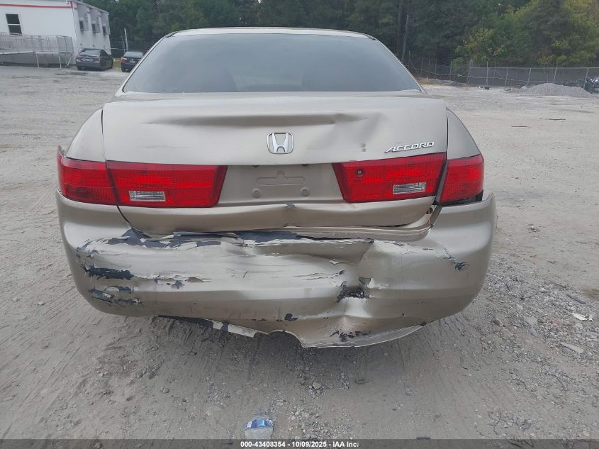 2005 Honda Accord 2.4 Lx VIN: 1HGCM56425A192601 Lot: 43408354