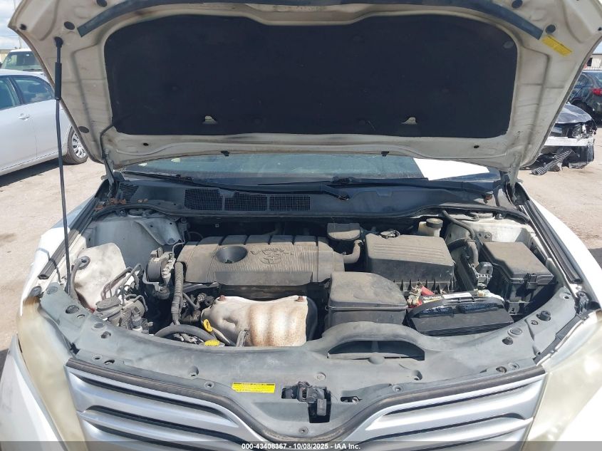 2010 Toyota Venza VIN: 4T3ZA3BB8AU033748 Lot: 43408367