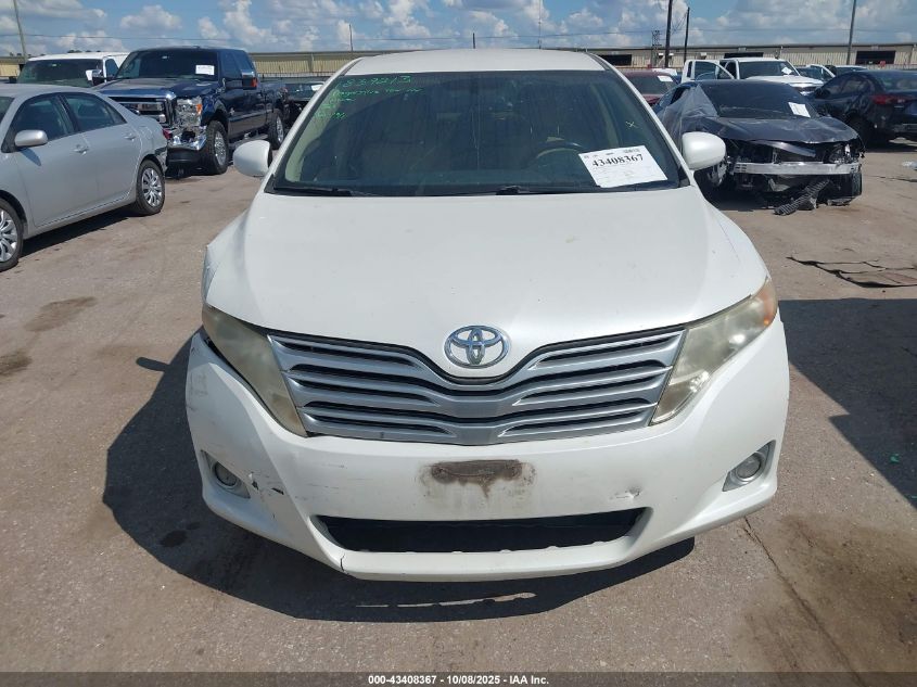 2010 Toyota Venza VIN: 4T3ZA3BB8AU033748 Lot: 43408367