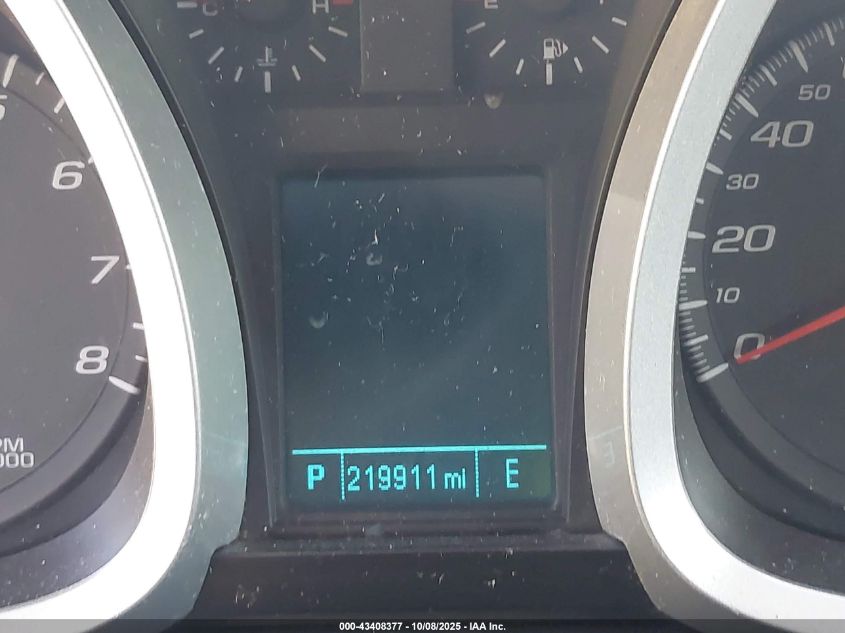 2013 Chevrolet Equinox 1Lt VIN: 2GNALDEK2D1138993 Lot: 43408377