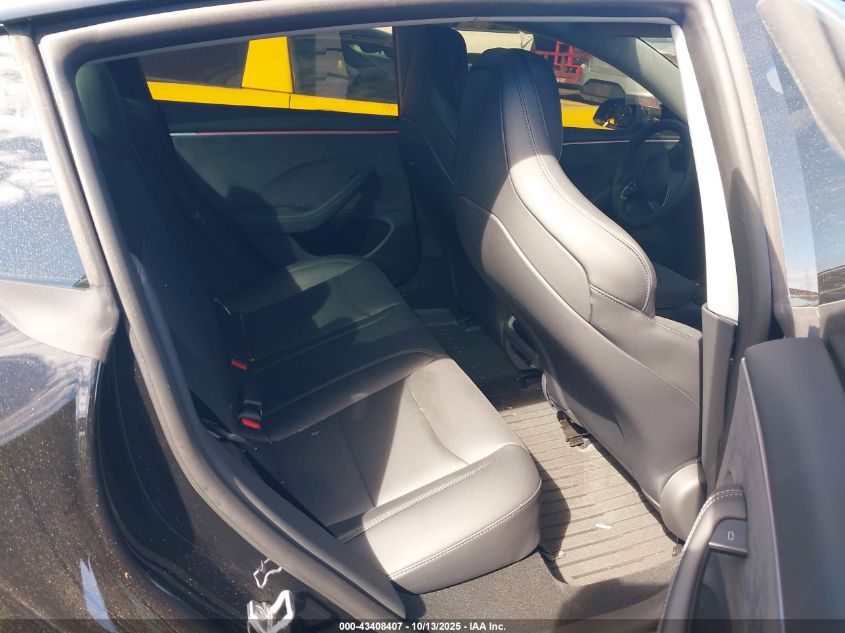 2025 Tesla Model 3 Performance VIN: 5YJ3E1ET5SF073148 Lot: 43408407