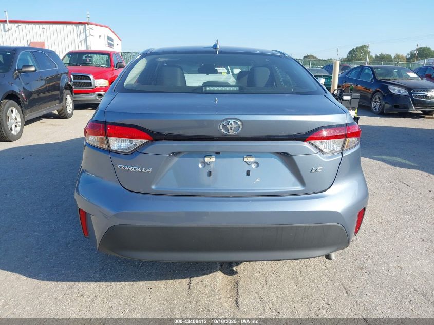 2025 Toyota Corolla Le VIN: 5YFB4MDE3SP279107 Lot: 43408412